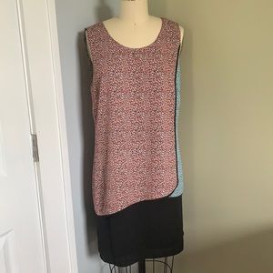 BCBGMaxAzria multicolored tank dress